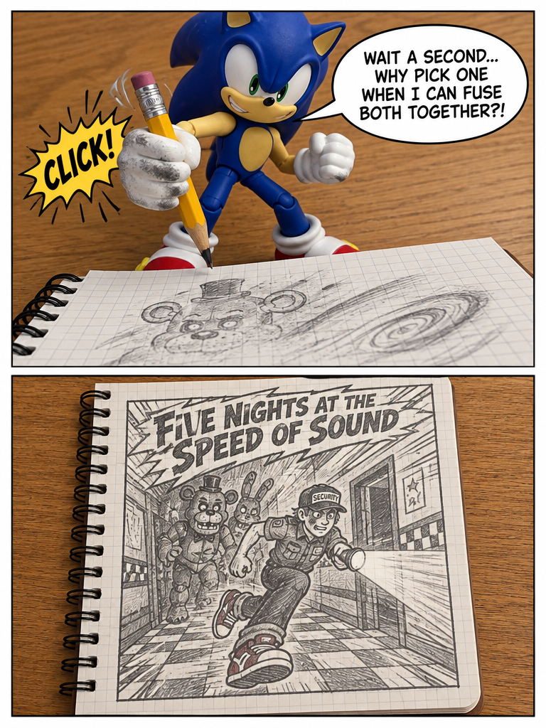 I'm working on a comic so that's why I'm not posting (page 3 of 4)