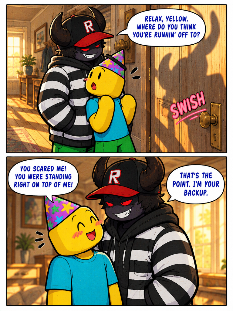Behind Him (page 3 of 4)