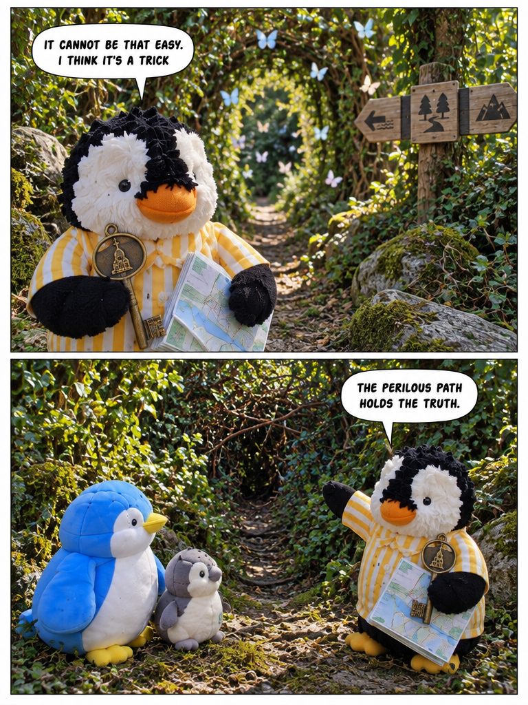 Three Penguin Siblings: The Five Paths (page 3 of 4)