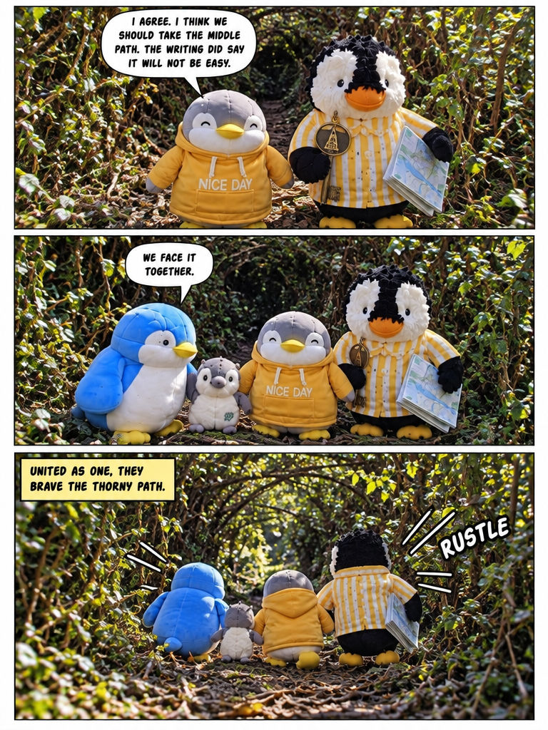 Three Penguin Siblings: The Five Paths (page 4 of 4)