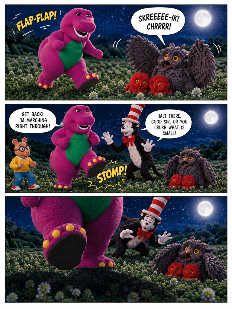 A Sudden Turn in the Meadow (page 2 of 4)