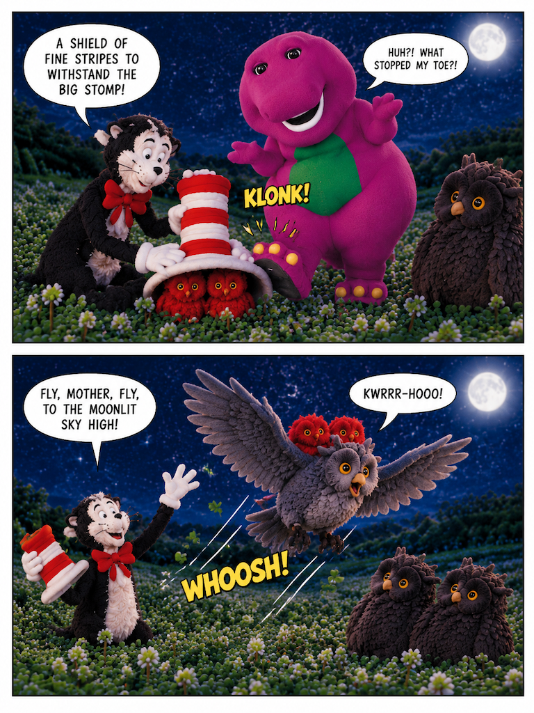 A Sudden Turn in the Meadow (page 3 of 4)