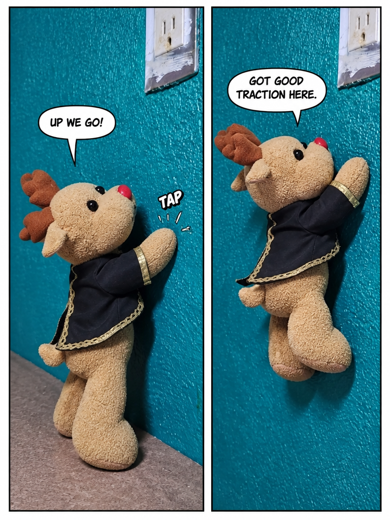 The Little Reindeer's Wall Climb (page 2 of 4)