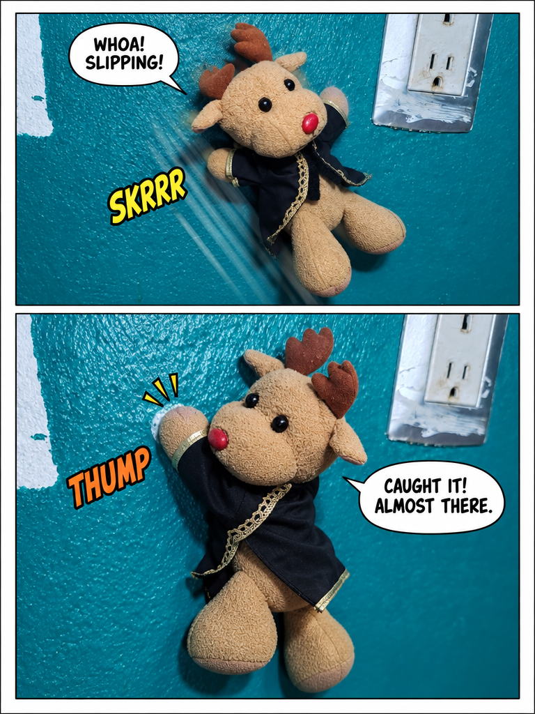 The Little Reindeer's Wall Climb (page 3 of 4)