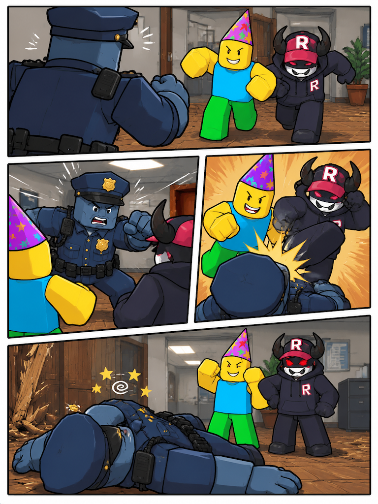 Office Brawl and Bar Call (page 3 of 4)