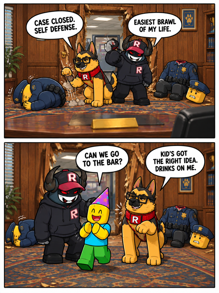 Office Brawl and Bar Call (page 4 of 4)