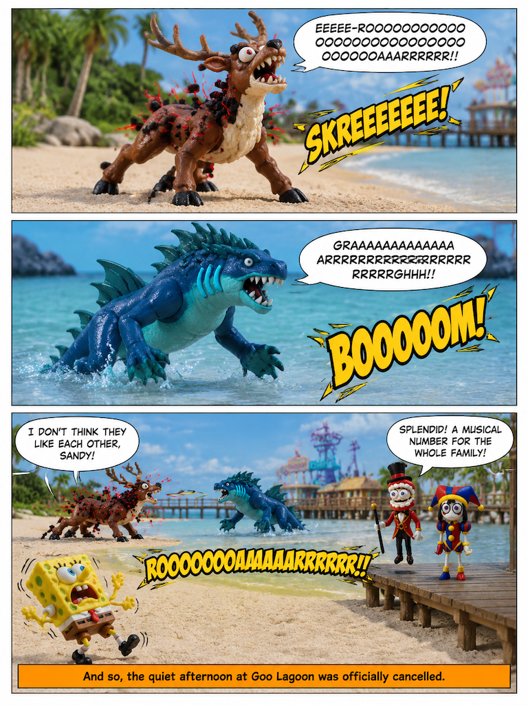 Goo Lagoon Roar Standoff (page 4 of 4)