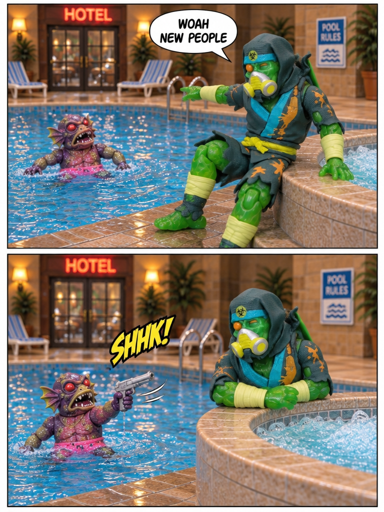 Uninvited Guest at the Deep End (page 2 of 4)