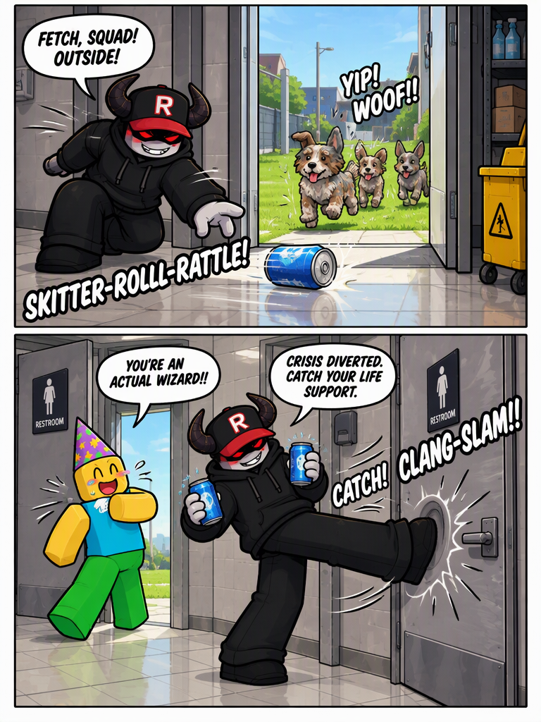 Thirst and Chaos at the Convenience Door (page 3 of 4)