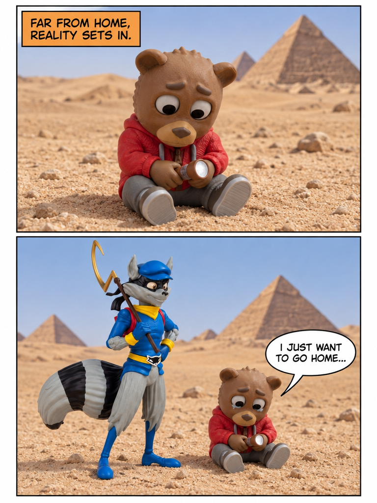 Stranded Under the Pyramids (page 2 of 4)