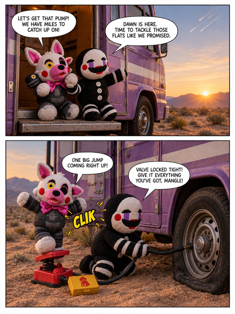 Shooting Stars and Morning Trails (page 2 of 4)