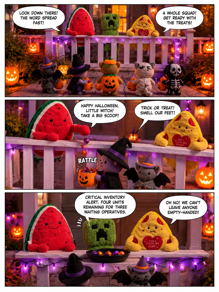 The First Trick-or-Treater (page 5 of 8)