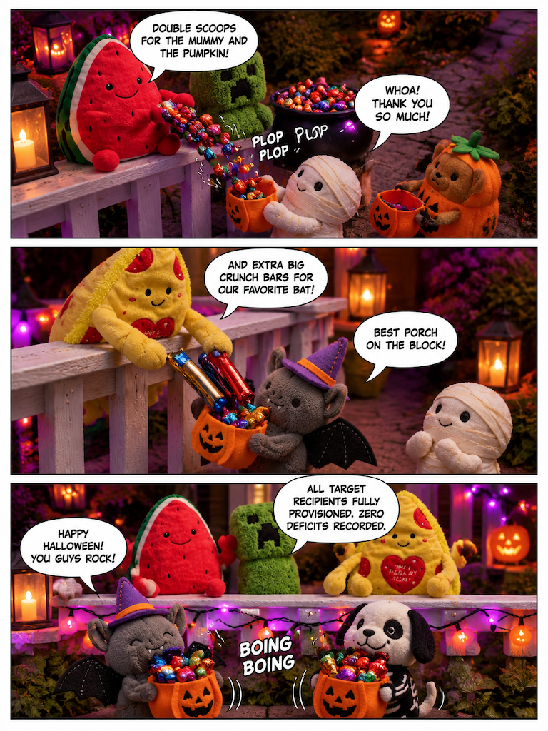 The First Trick-or-Treater (page 7 of 8)