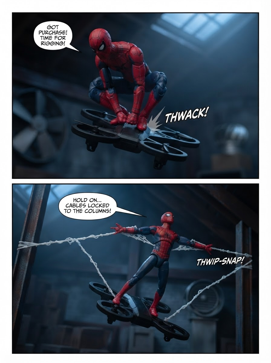 Spider-Man  -    Counterbalance in the Rafters - part 12 (page 2 of 4)