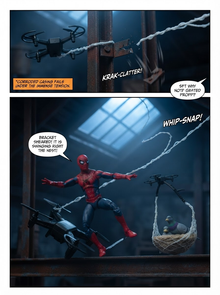 Spider-Man  -    Counterbalance in the Rafters - part 12 (page 3 of 4)