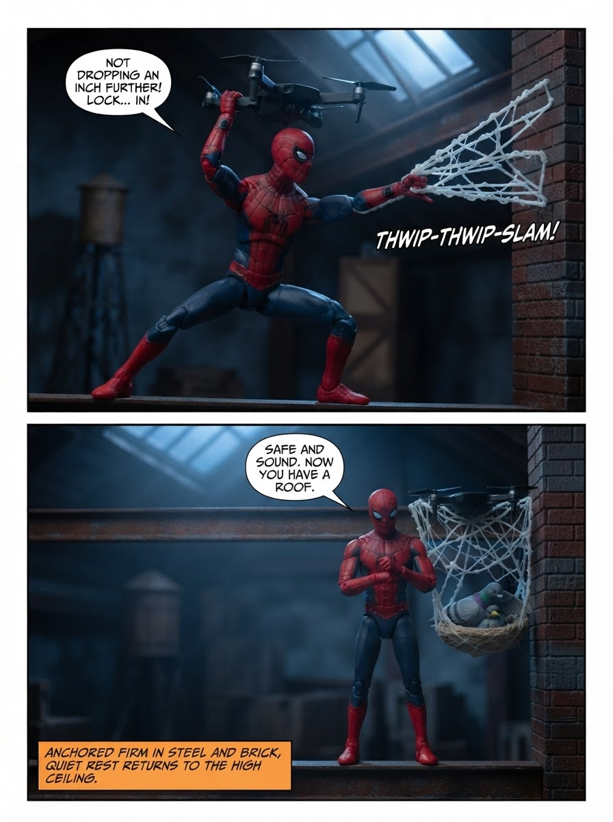 Spider-Man  -    Counterbalance in the Rafters - part 12 (page 4 of 4)