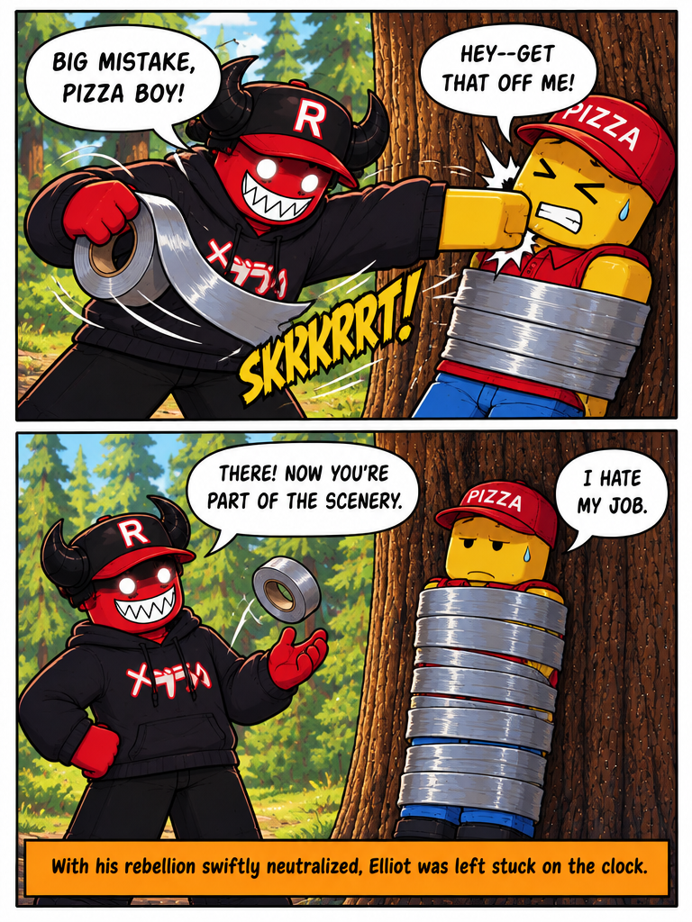 Taped Up Delivery (page 4 of 4)