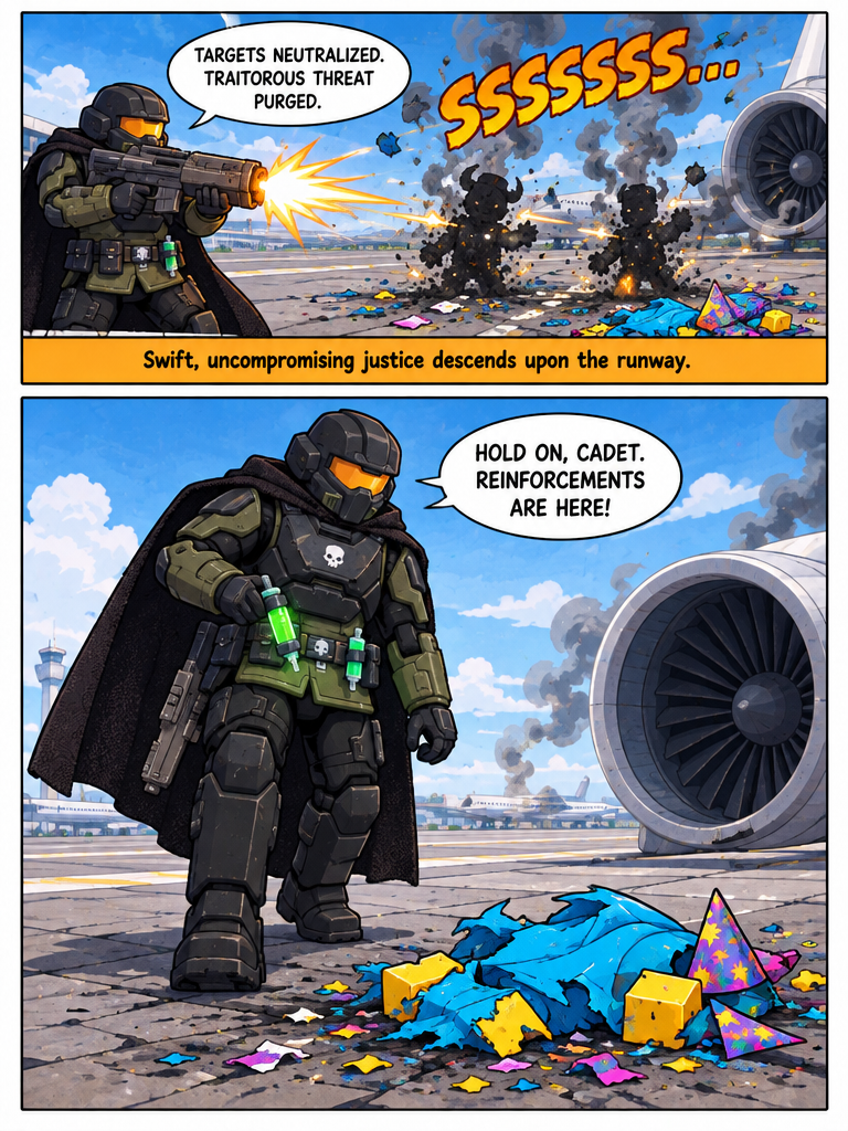 Orbital Reinforcement on the Runway (page 3 of 4)
