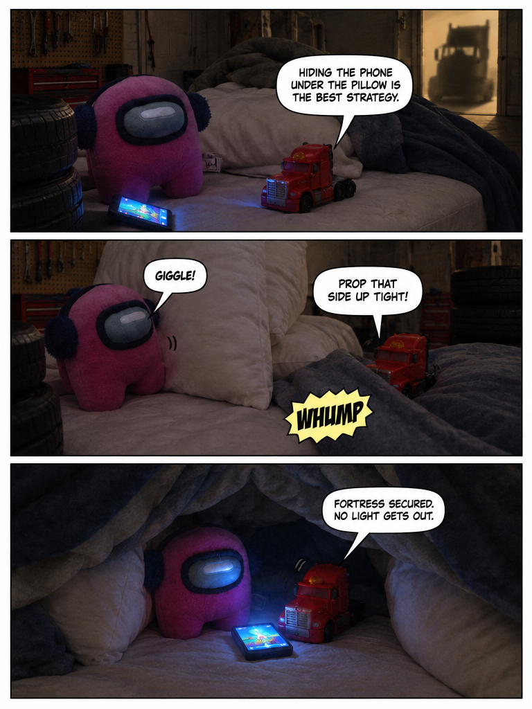 Bedtime Curfew in the Garage (page 2 of 4)