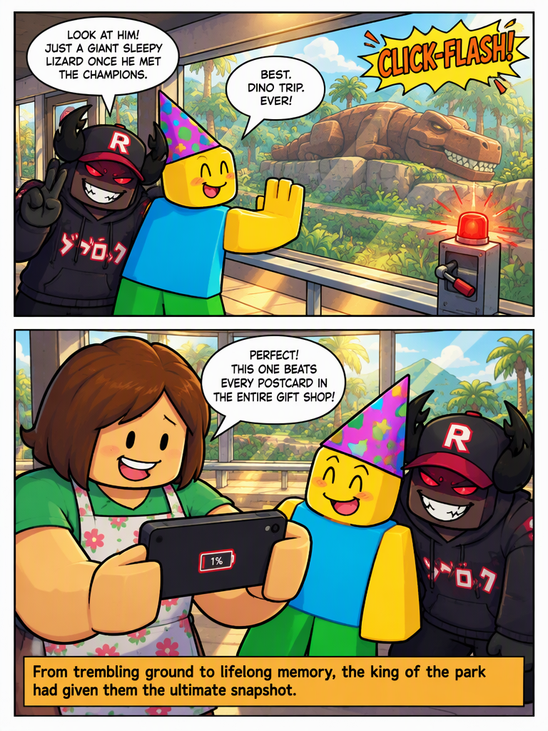 Tremors at the Tyrannosaurus Enclosure (page 4 of 4)