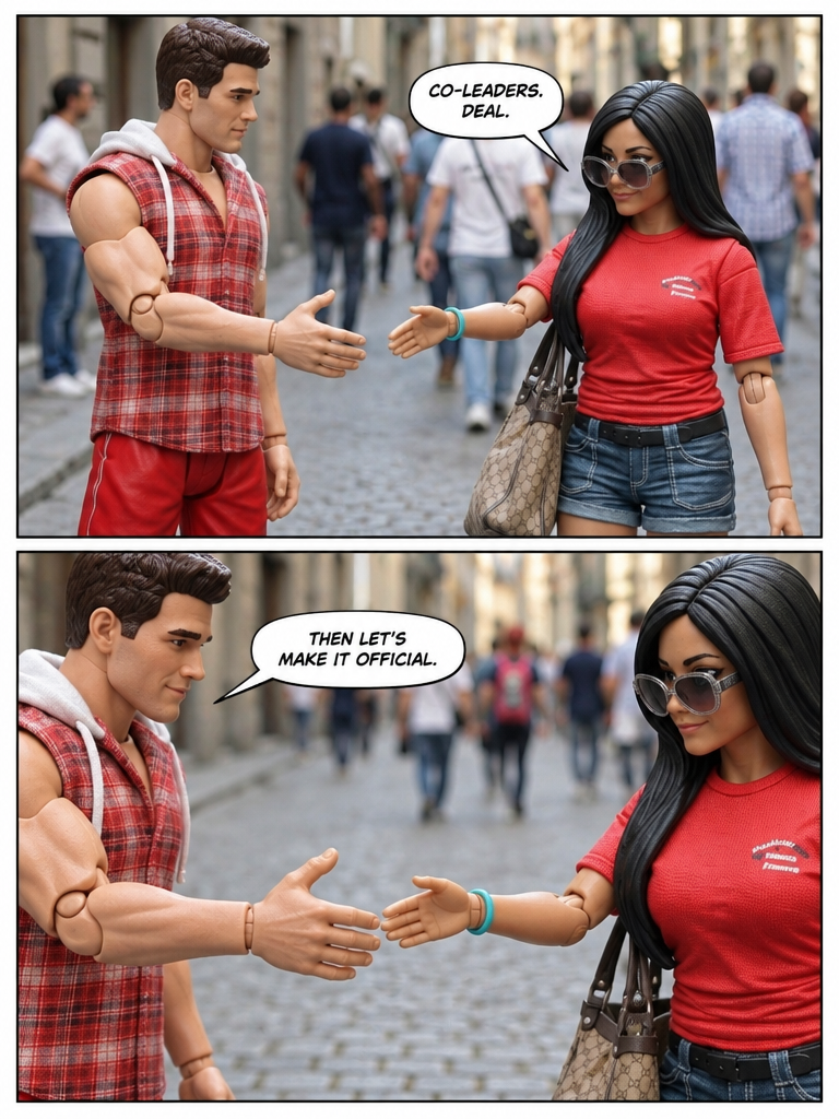 A New Leader on the Street❤️🦖⚡️ (page 3 of 4)