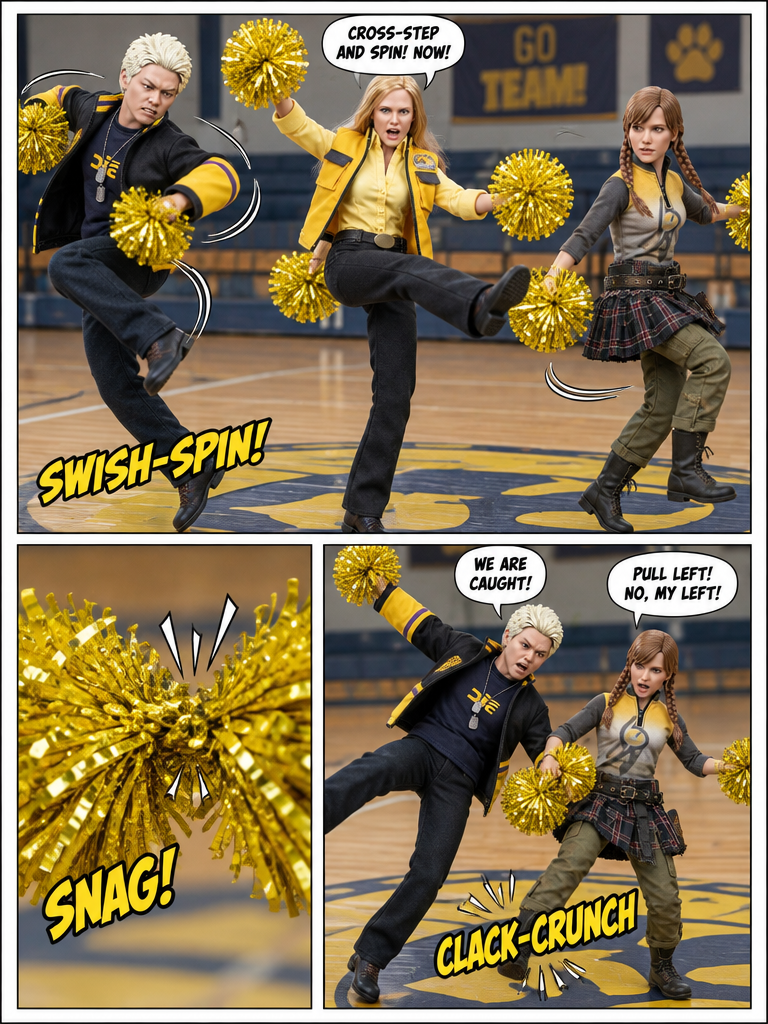 Basketball Court Pom Pom Precision (page 3 of 4)