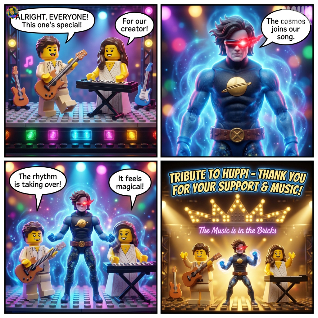 Jamming with Legends Tribute 💬 Comics Storyboard v1.0