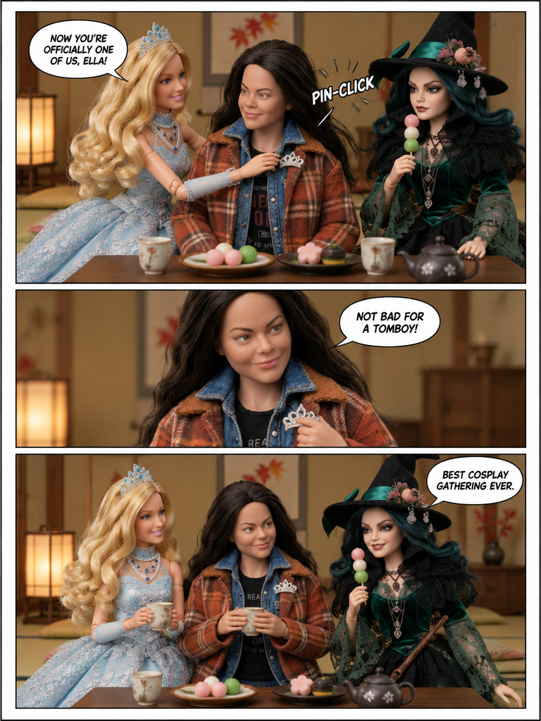 A Royal Spell at the Cosplay Gathering (page 4 of 4)