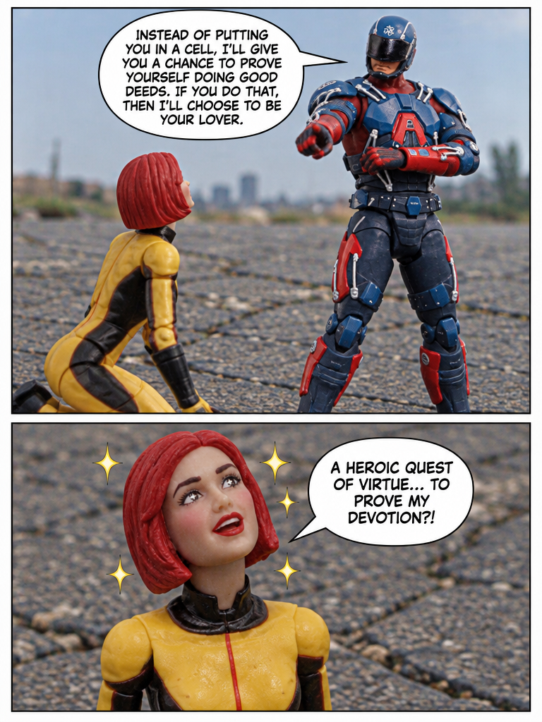 The atom and Giganta in Terms of Surrender (page 3 of 4)