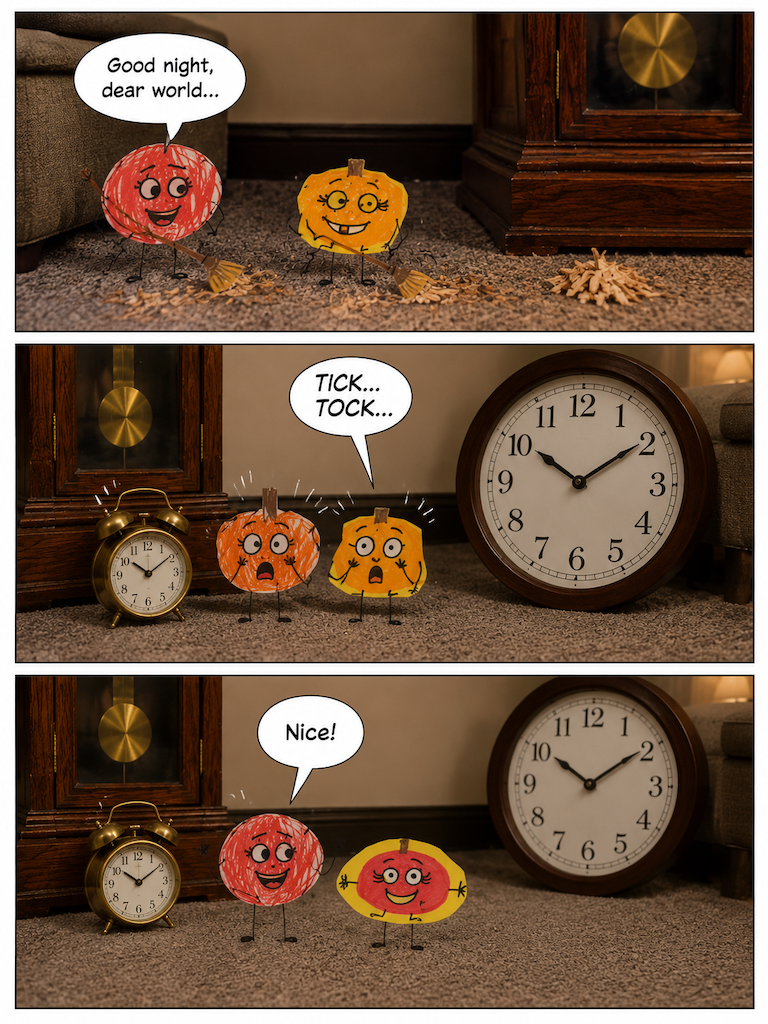 The Midnight Rumble and the New Wall Clock (page 3 of 4)