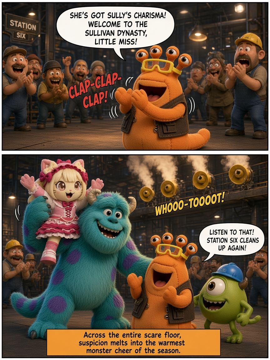 Family on the Scare Floor (page 3 of 4)