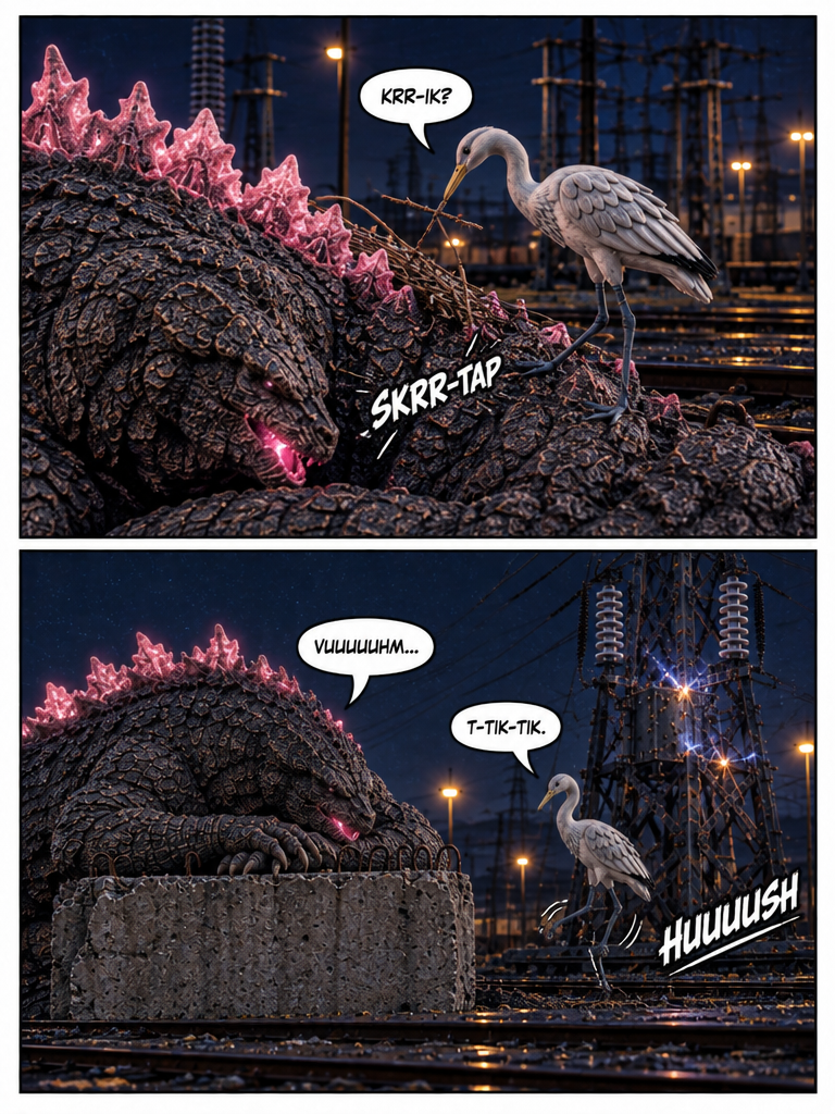 A Perch in the Depot Night (page 2 of 4)