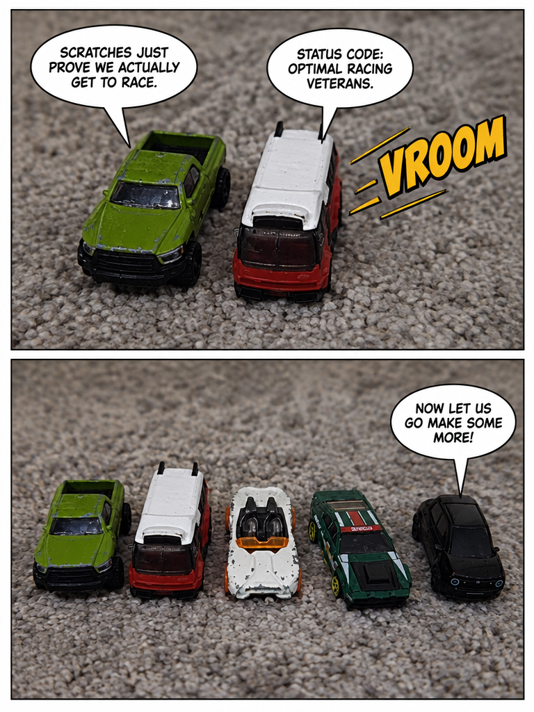 The Scratched Bumper Panic (page 4 of 4)