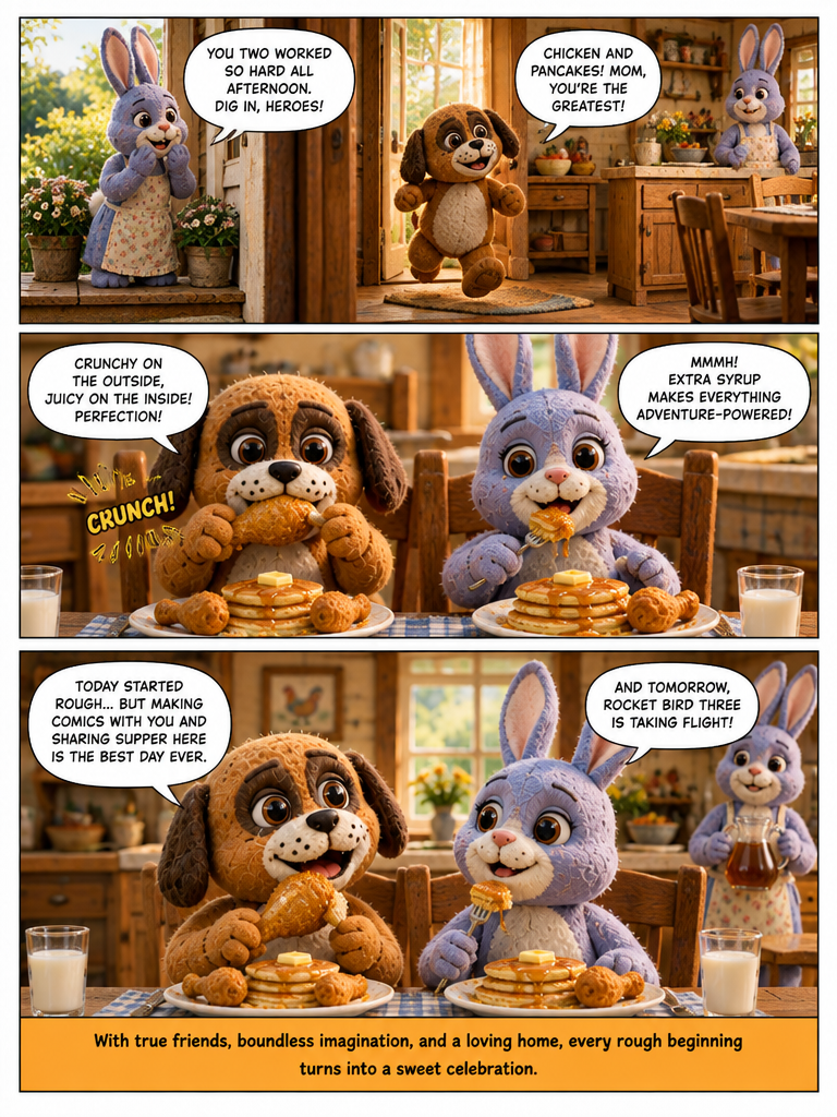 Rocket Bird 2 and the Pancake Feast (page 4 of 4)