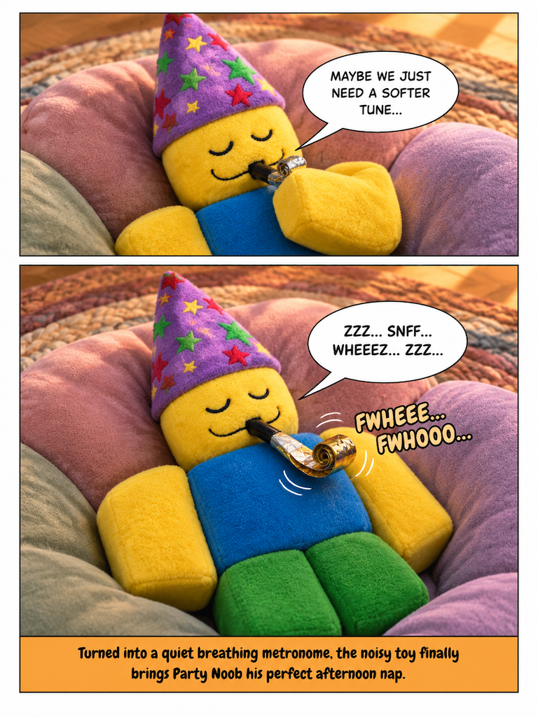 Quiet Time for Party Noob (page 4 of 4)