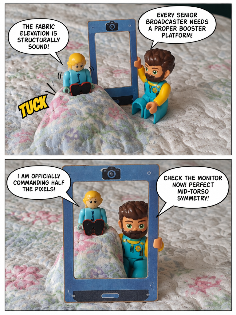 Framing the New Co-Host (page 2 of 4)