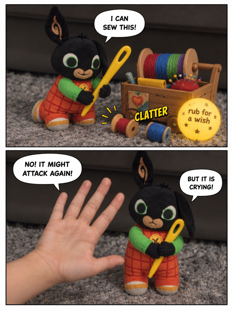 Mending a Monster Friend (page 2 of 4)