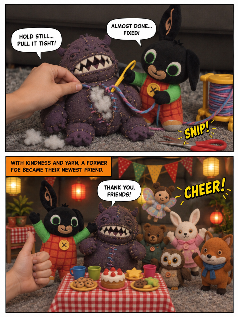 Mending a Monster Friend (page 4 of 4)