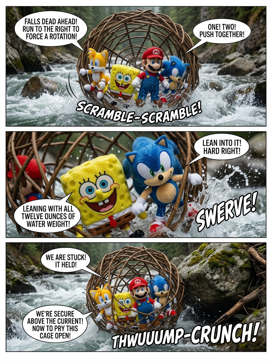 Halloween Toons Part 42: Raging River Escape (page 3 of 4)