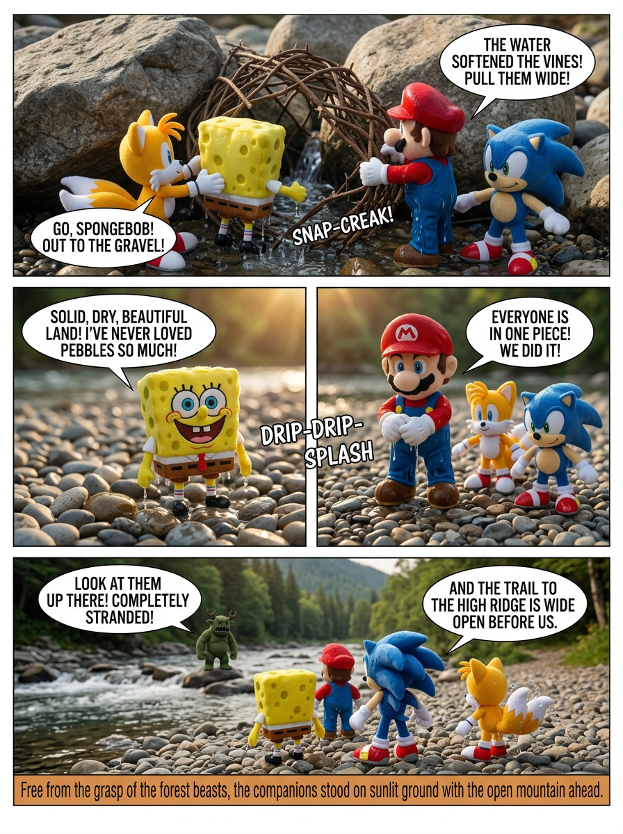 Halloween Toons Part 42: Raging River Escape (page 4 of 4)