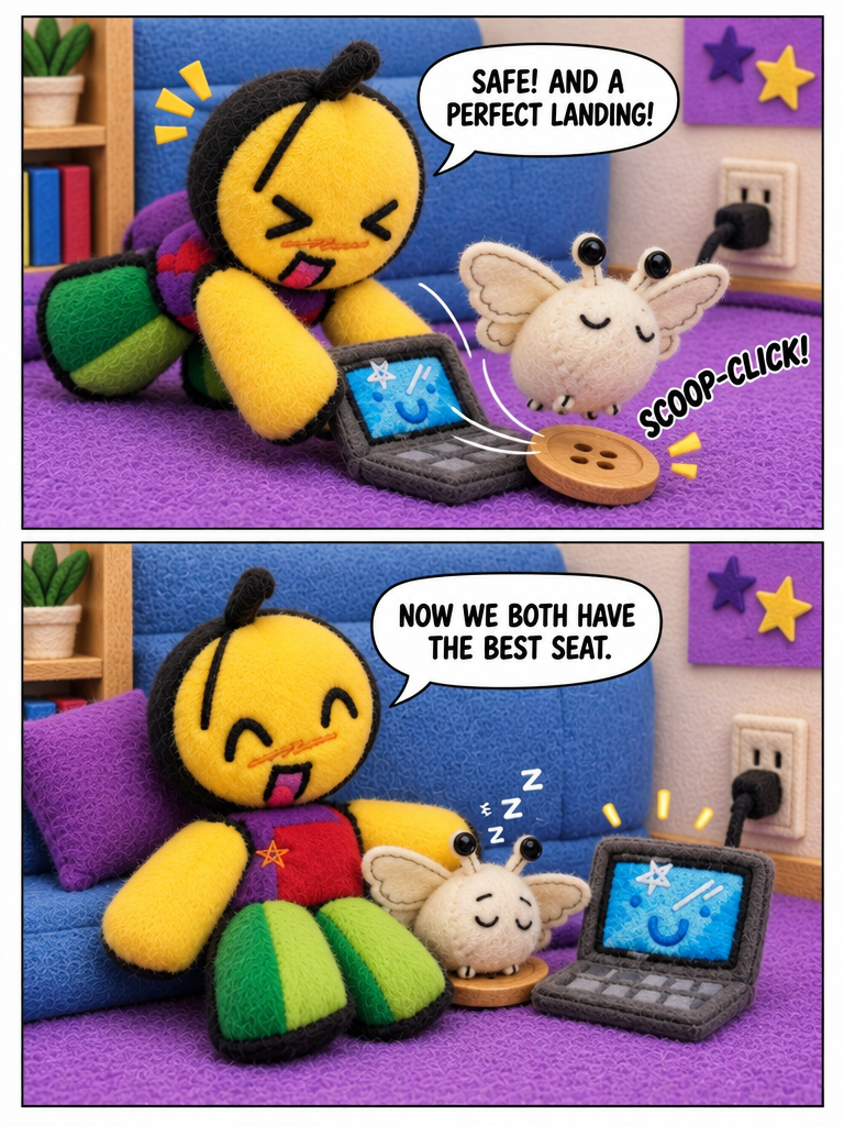A Fluttering Guest in the Nook (page 4 of 4)