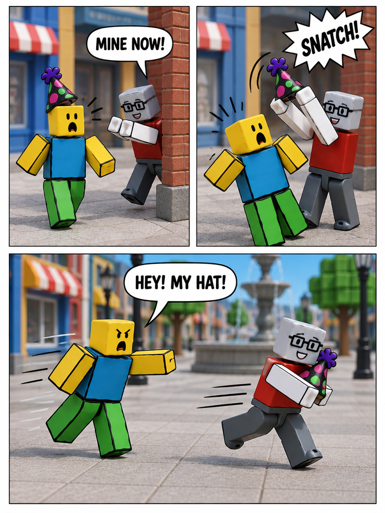 Hat Heist on Plaza Square (page 2 of 4)