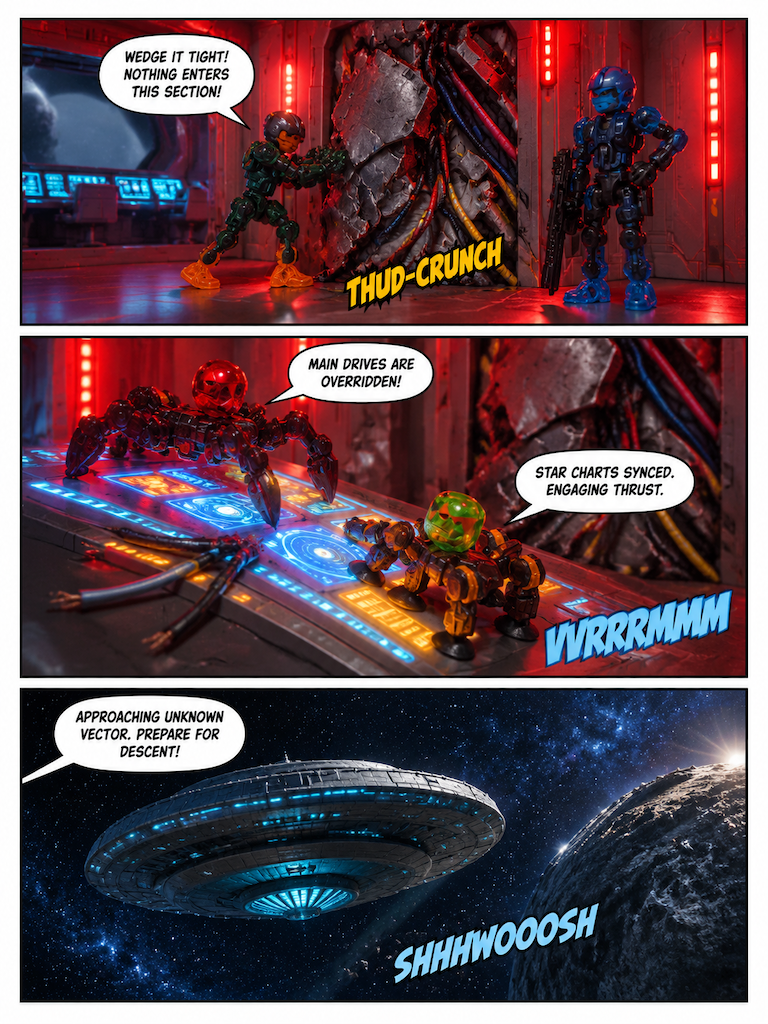Escape the Ship! (page 2 of 4)