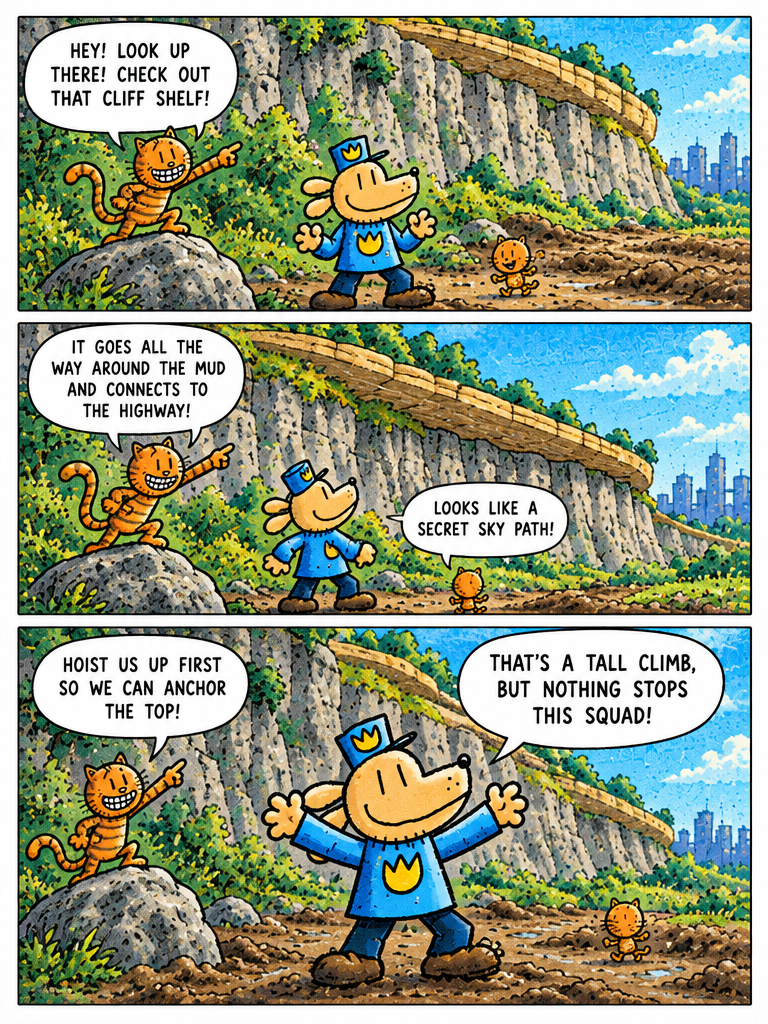 The Great Mudslide Detour (page 2 of 4)