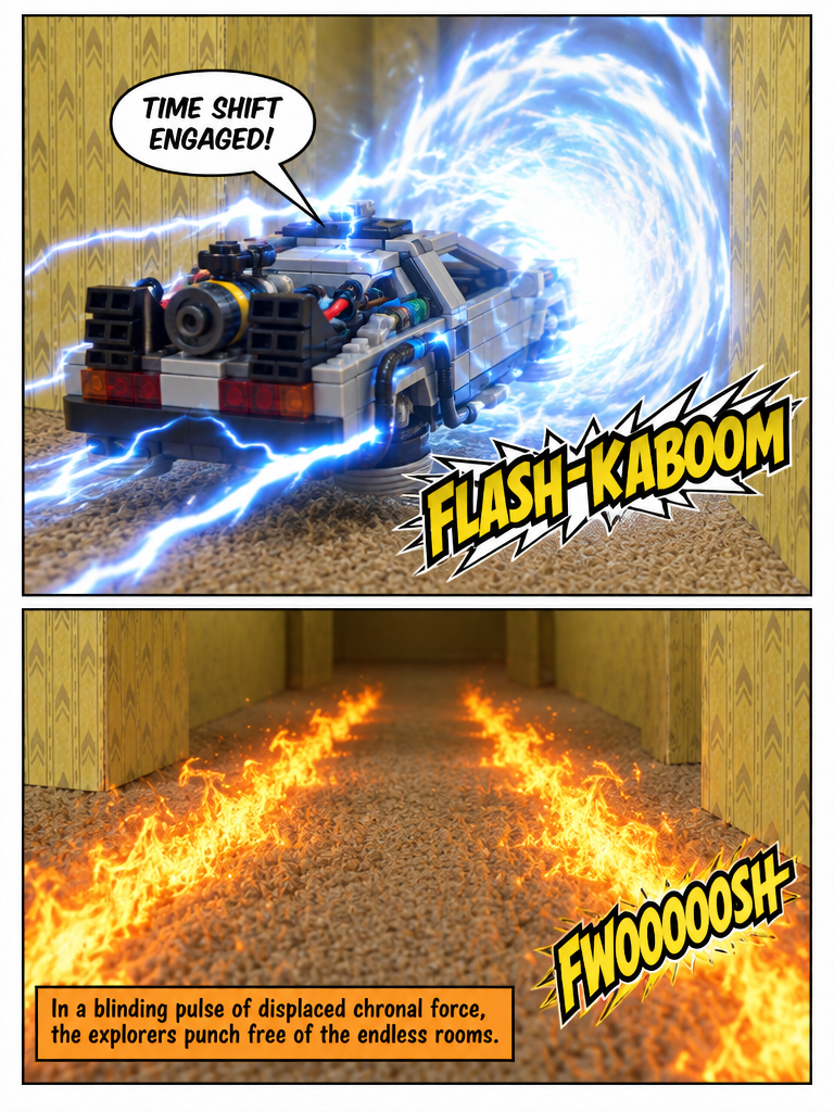 Out of the Backrooms in Style (page 3 of 4)