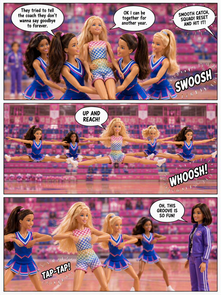 The Transylvania Vampires Cheer Routine (page 2 of 4)