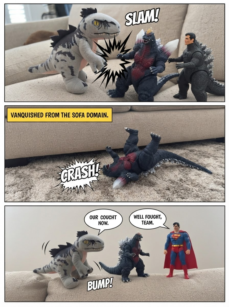 Triple Threat on the Sofa (page 4 of 4)