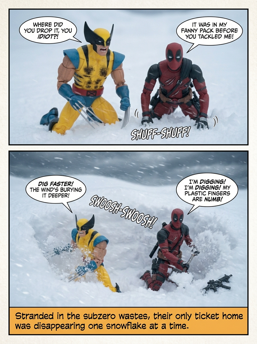 DEADPOOL AND WOLVERINE LOST (page 4 of 4)