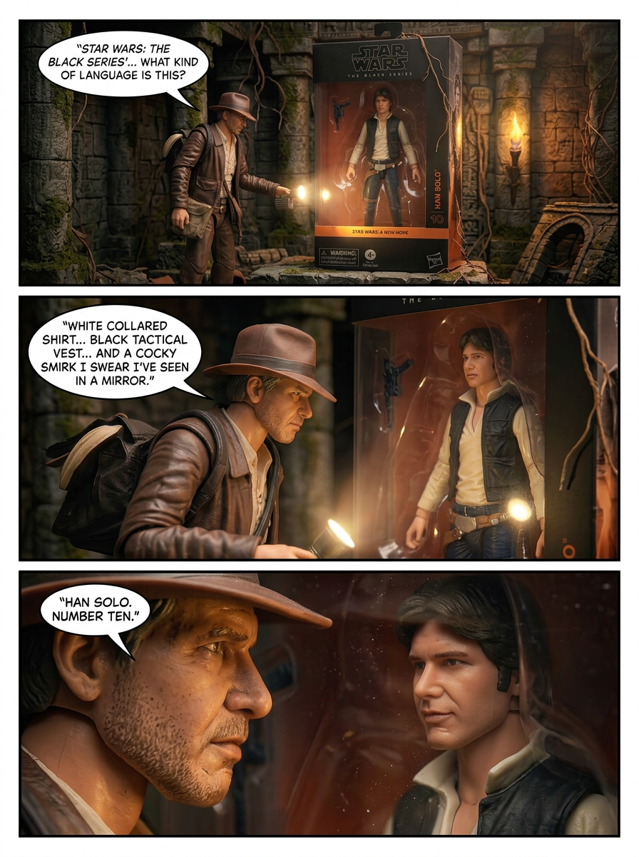 🤠 Indy-Han  Indiana Jones and the Relic of a Star 💬 Comic Story part 1 (page 3 of 8)