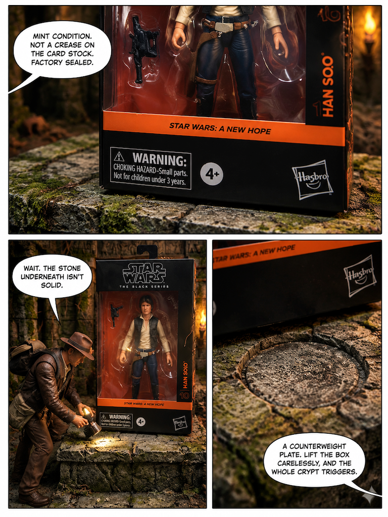 🤠 Indy-Han  Indiana Jones and the Relic of a Star 💬 Comic Story part 1 (page 5 of 8)